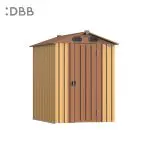 KingSuper series metal garden shed with Gable roof 5x6ft（1）