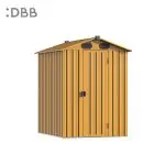 KingSuper series metal garden shed with Gable roof 5x6ft（5）
