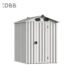 KingSuper series metal garden shed with Gable roof 5x6ft（6）