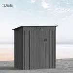 KingSuper series metal garden shed with Pent roof 5x3ft 20