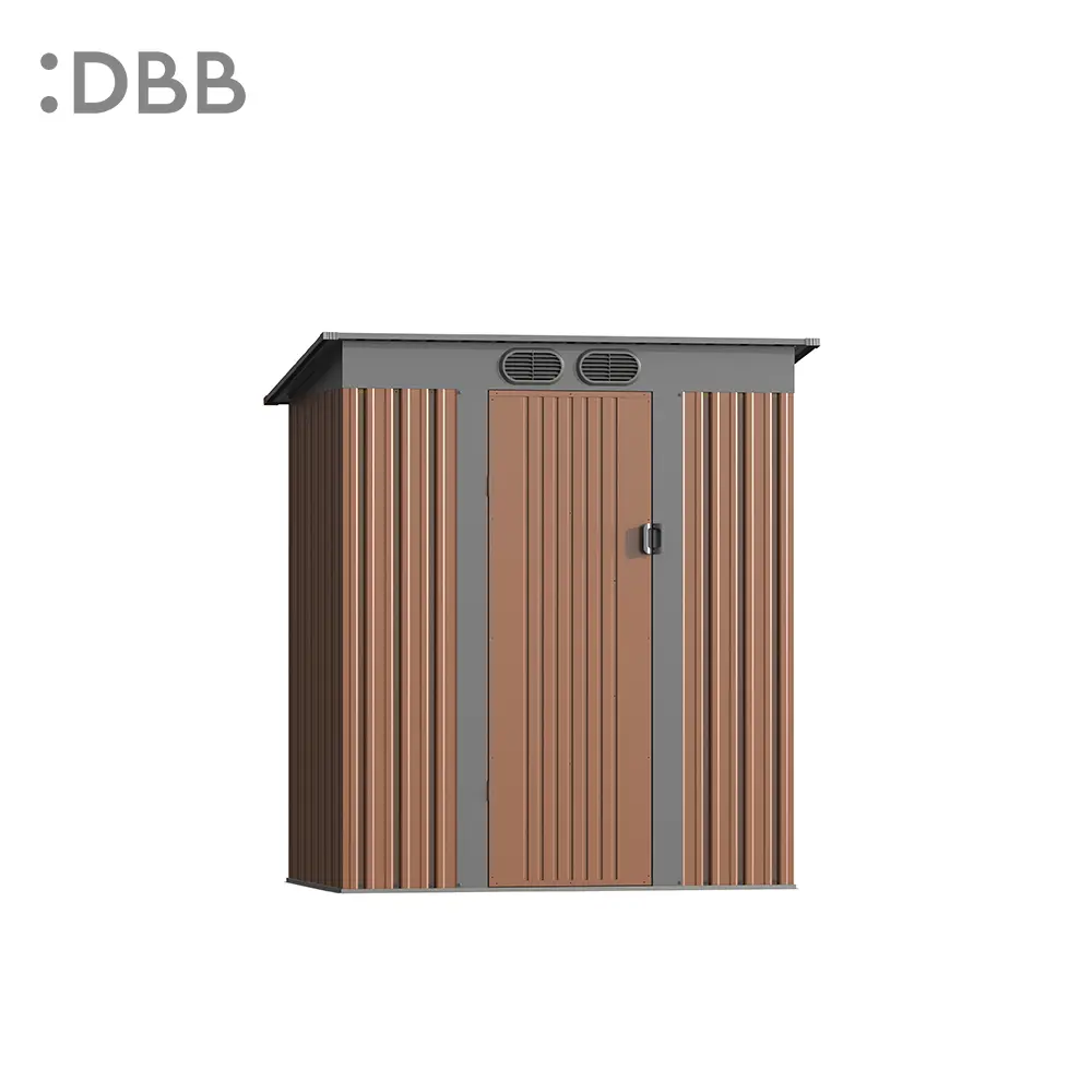 Small Metal Storage Shed With Customized Sizes and Colors - Image 4