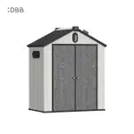 Kingcenter series Intelligent Plastic Sheds with Gable roof Stardust 6x4ft 2