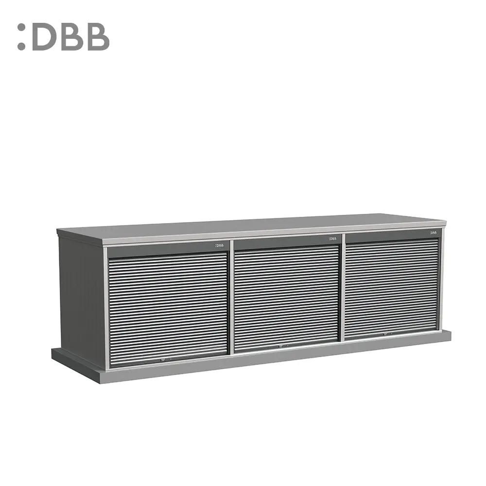 Multiple Unit Medium Storage Shed （Rolling Shutter door） wide3050