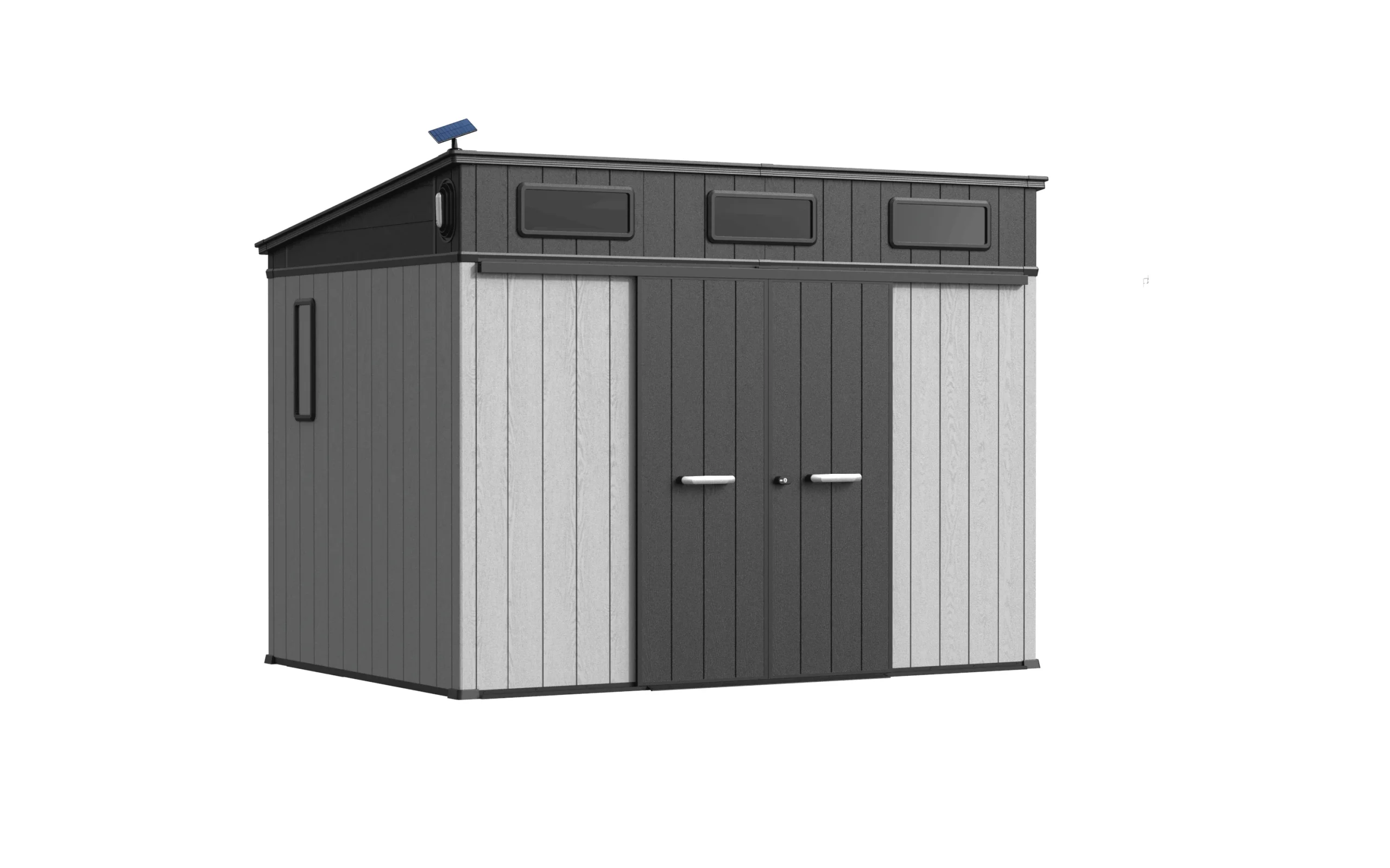 10' x 7' Pent Shed ultimate gray