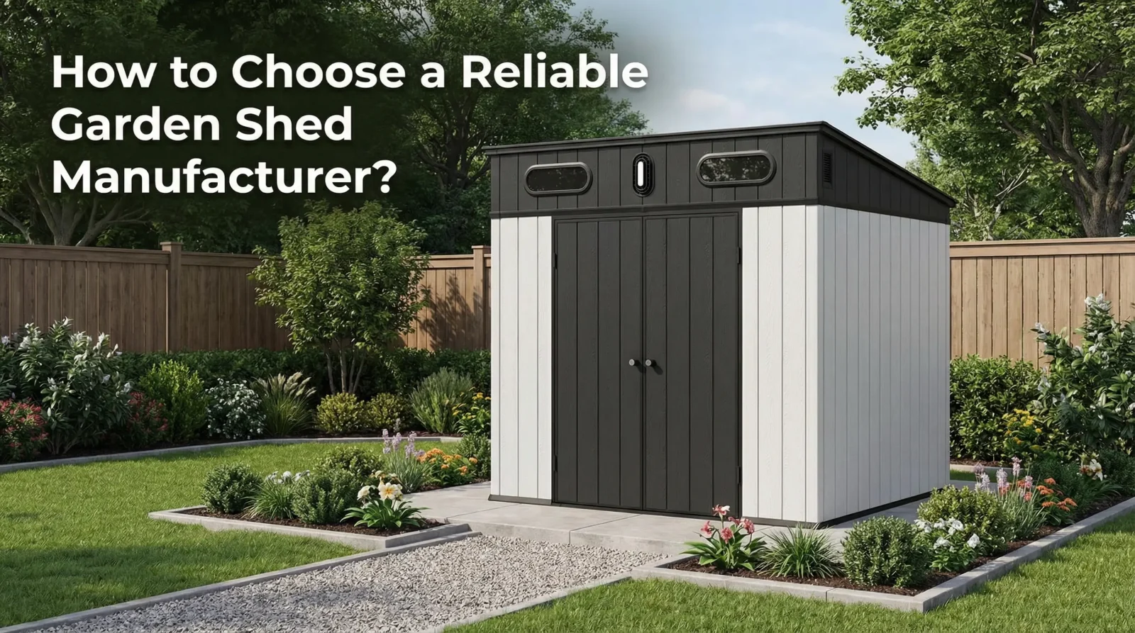 reliable garden shed manufacturer
