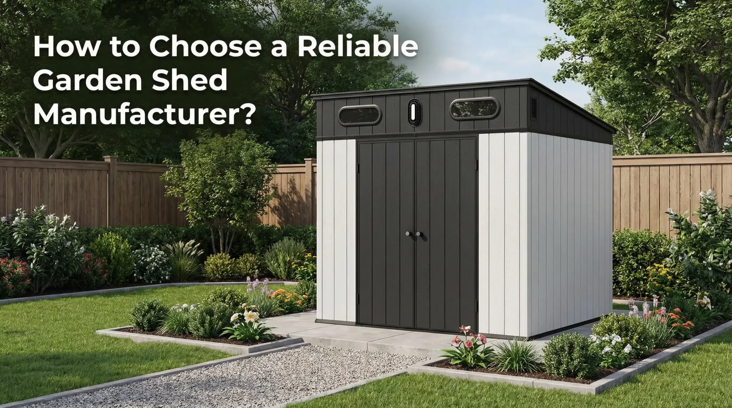 reliable garden shed manufacturer