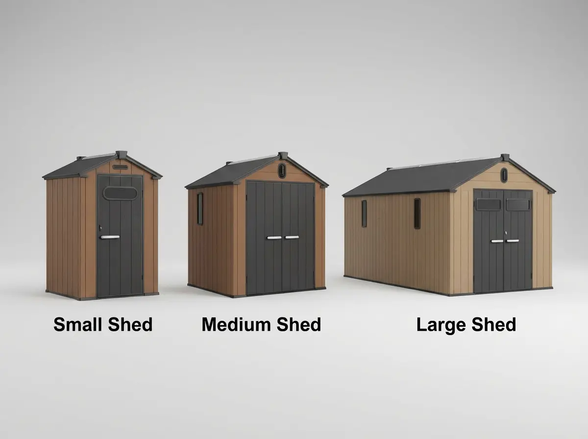 shed size