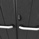 6‘x6 pent shed door details