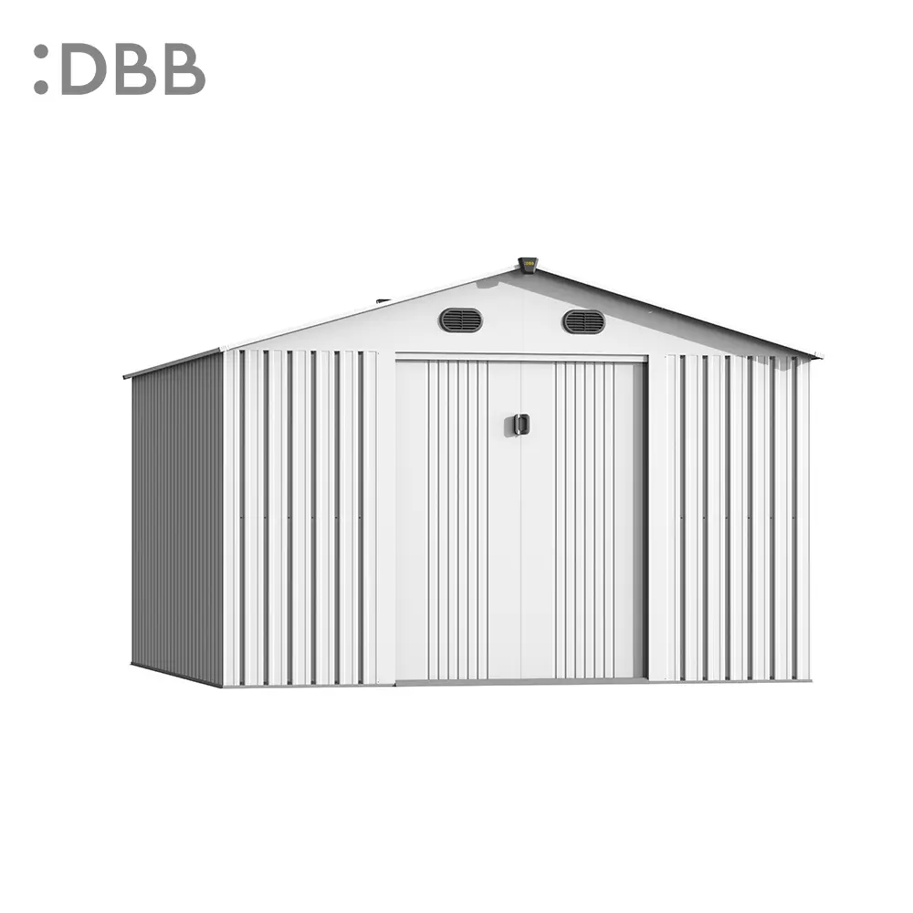 large metal shed
