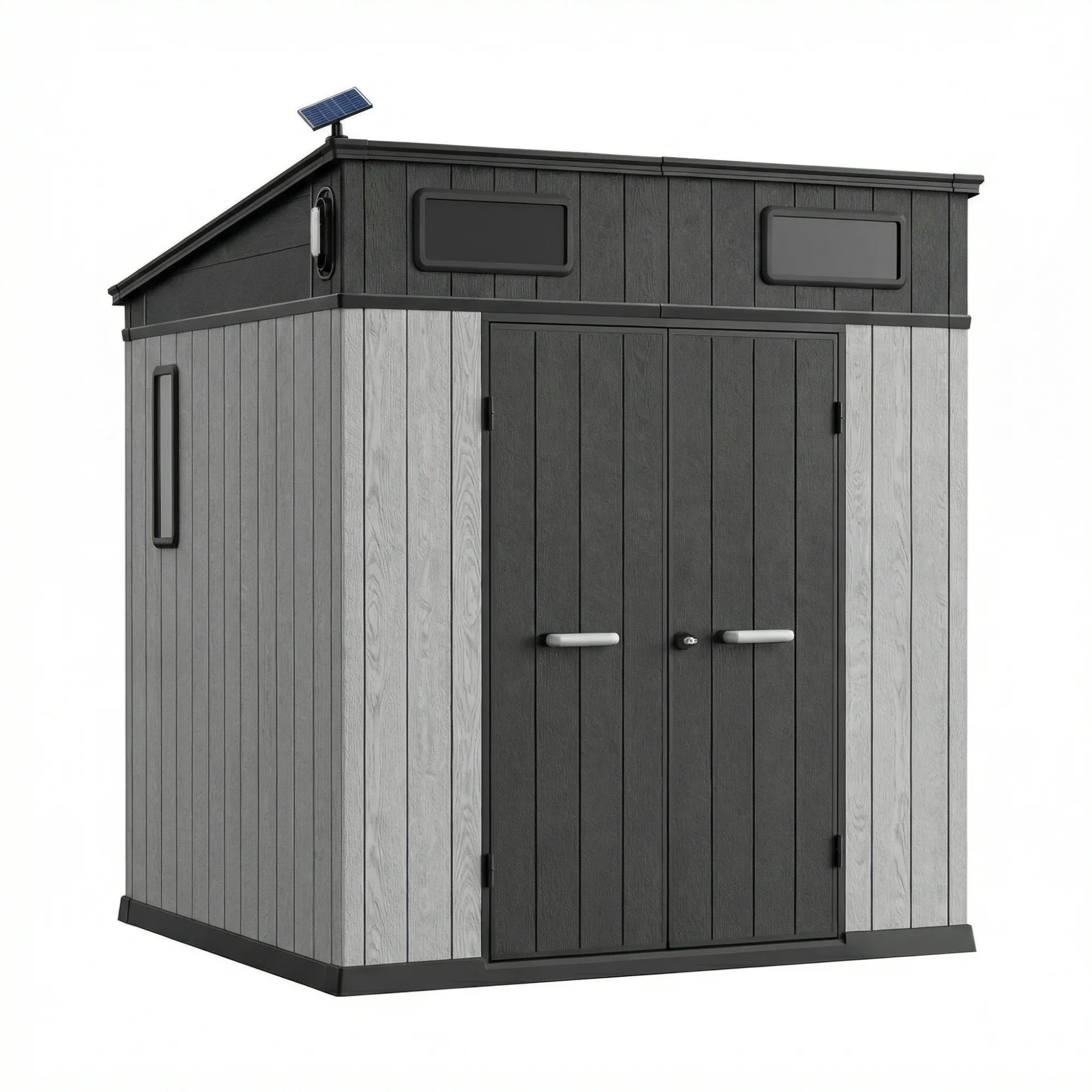 pent shed dibibi