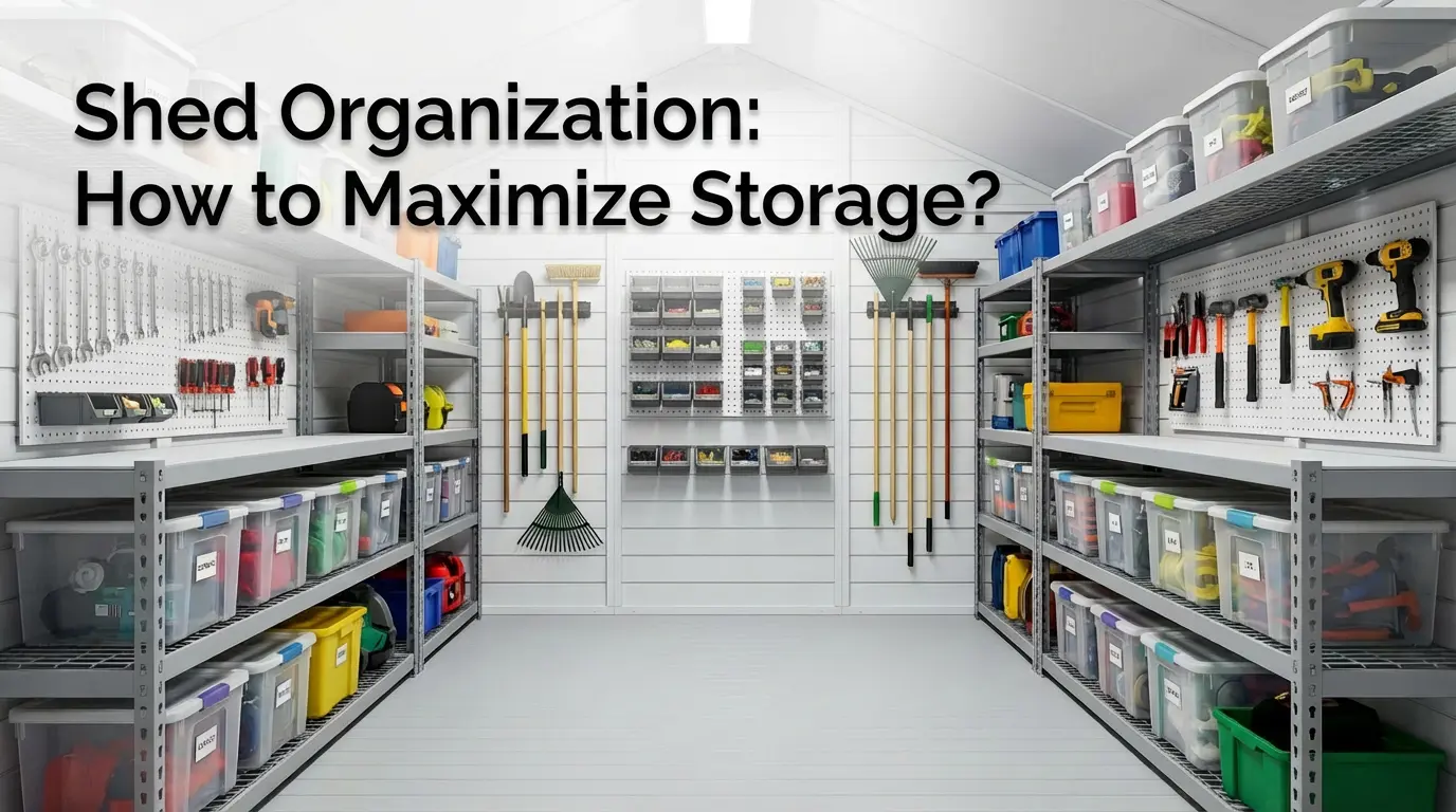 shed organization