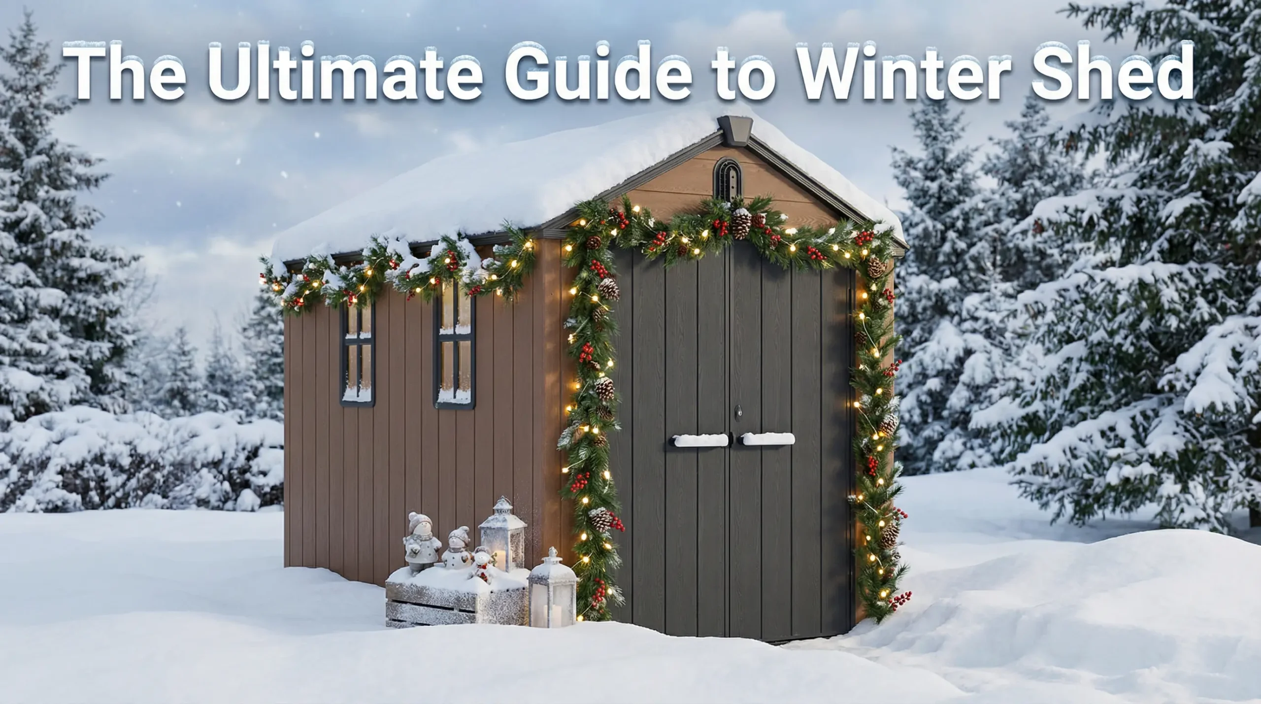 the ultimate guide to winter shed