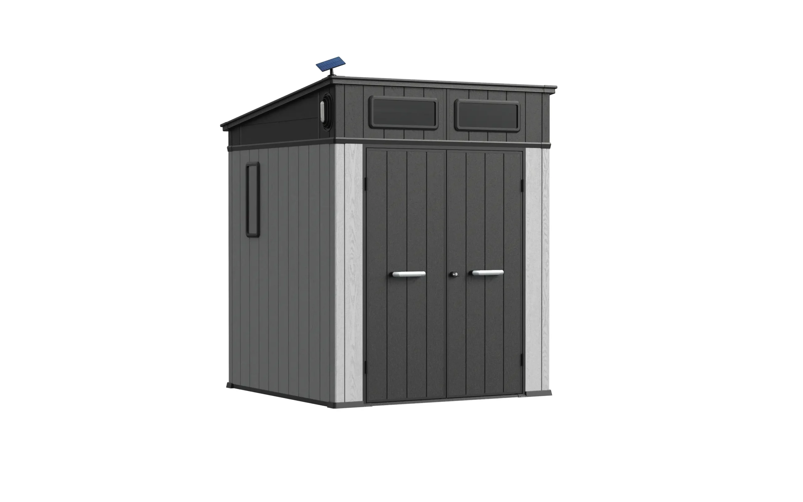 6' x 6' Pent Shed ultimate gray pent shed