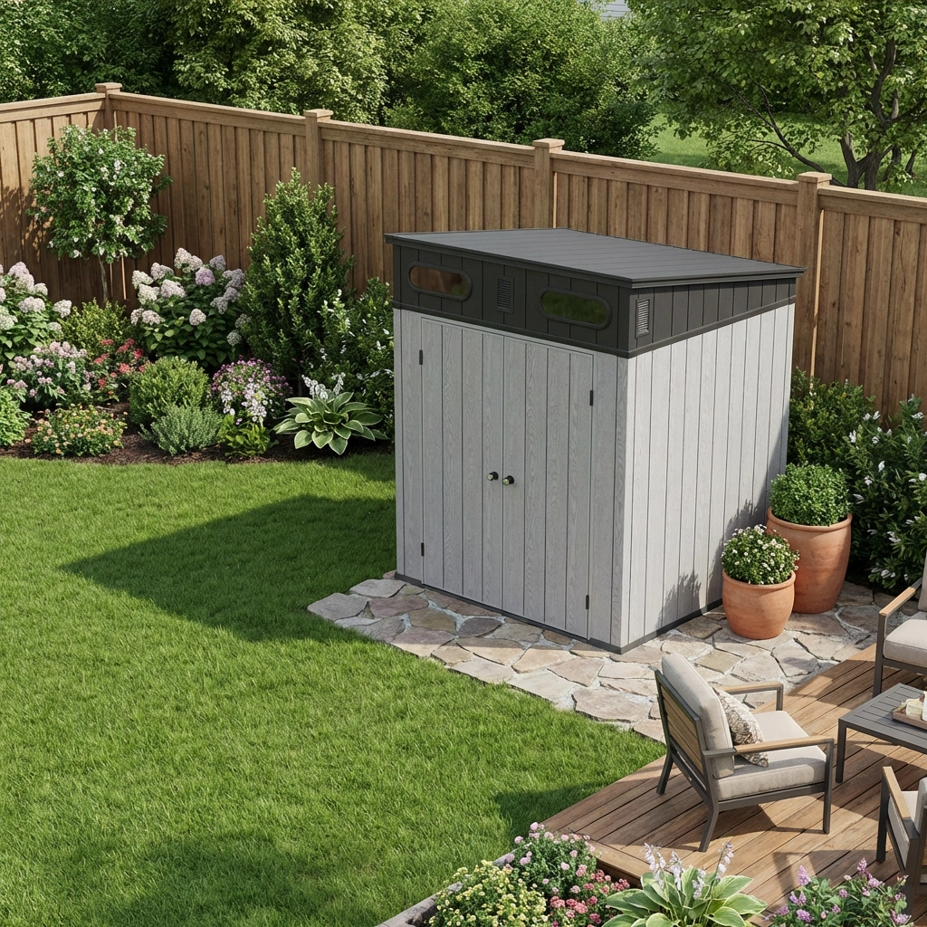 dibibi garden pent roof shed