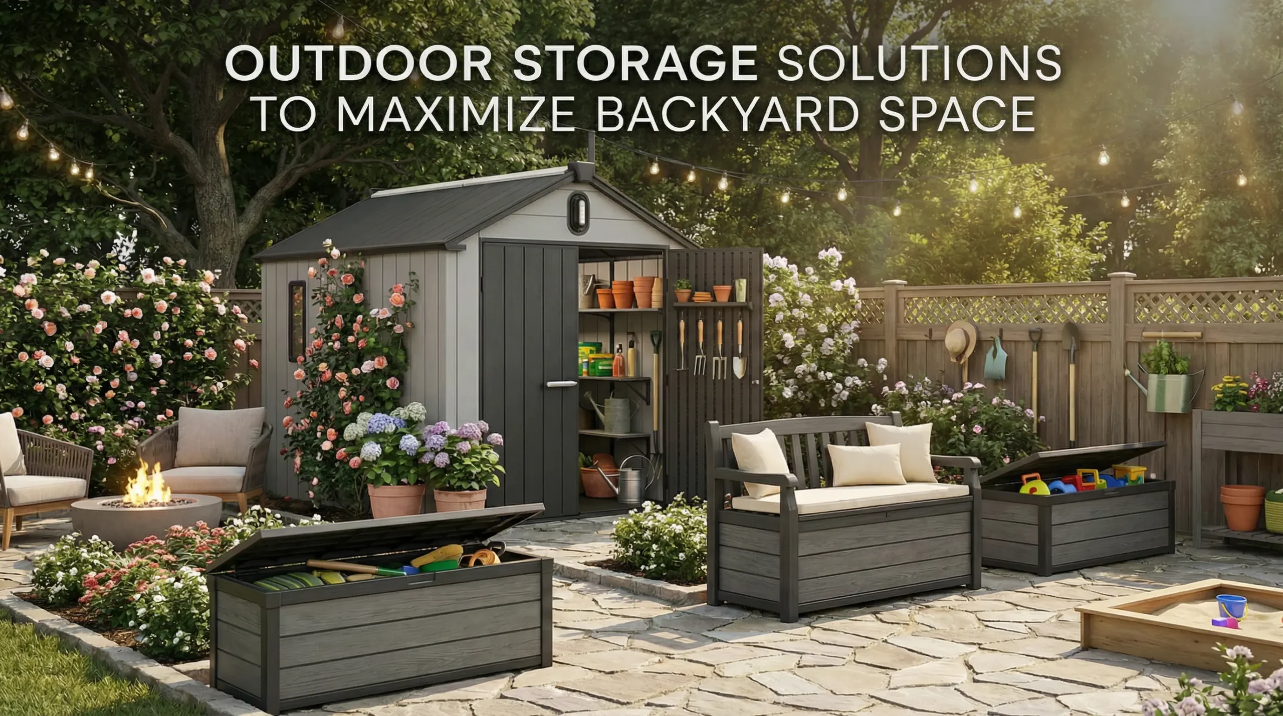 outdoor storage solutions