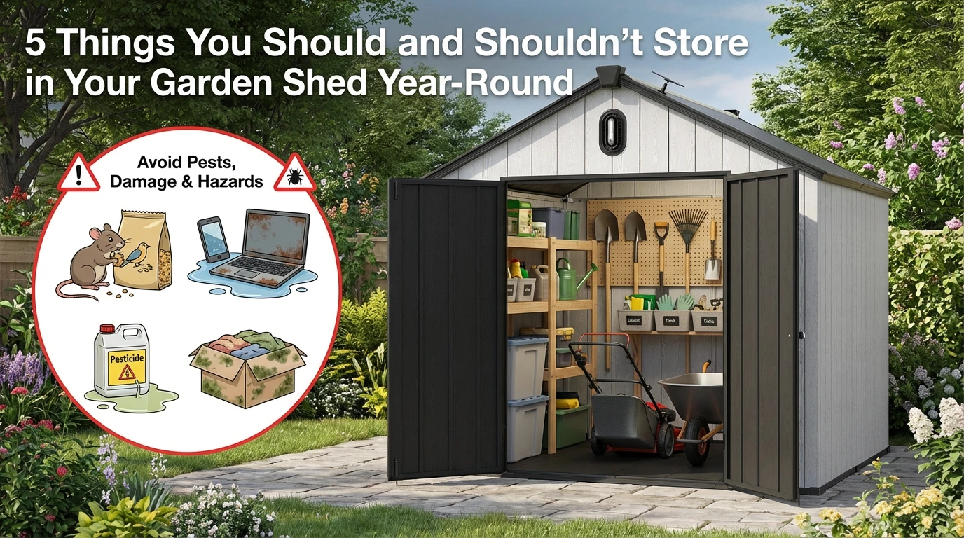 garden shed storage guide