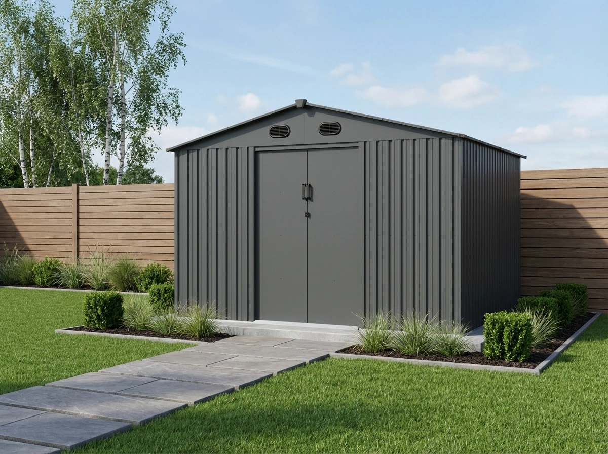 DiBiBi metal shed